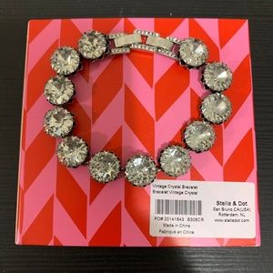 Stella & Dot Vintage Crystal Bracelet